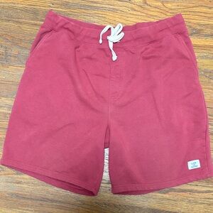 Life is Good - Red Sweat Shorts